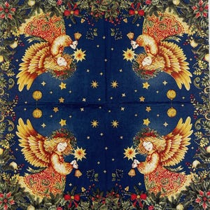 Decoupage Napkins, Lunch 6.5"  (2pcs)- Opulent Angel