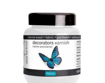 Polyvine - Decorators Varnish, Dead Flat Clear