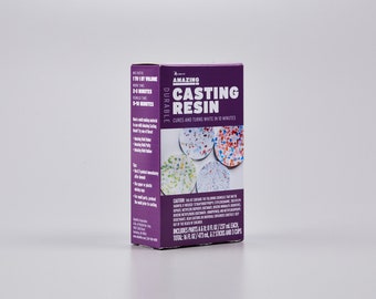 Amazing Casting Resin Includes Parts A & B 8 Fl Oz - White