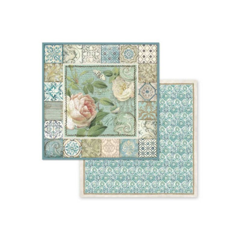 Azulejos de Sueno Stamperia 8 Scrapbook Pad