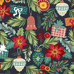 Decoupage Napkins 6.5&quot; - Flourish Xmas Tree