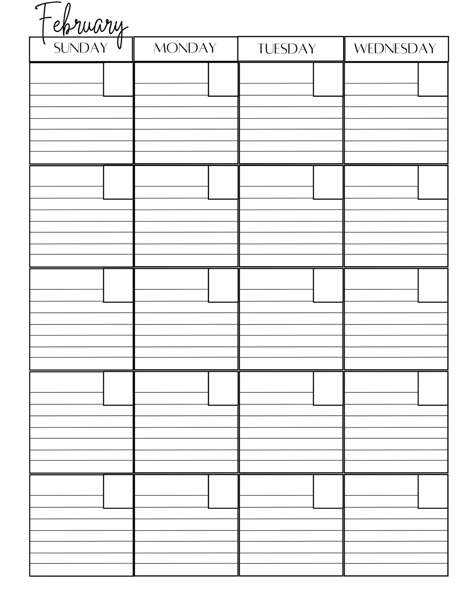 lined-monthly-calendar-portrait-printable-download-jan-dec-etsy
