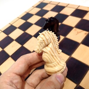 Chess Tower With Luxury Staunton Chess Pieces. Unique Chess Set. Made ...