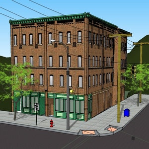 Custom Home Graphic Rendering