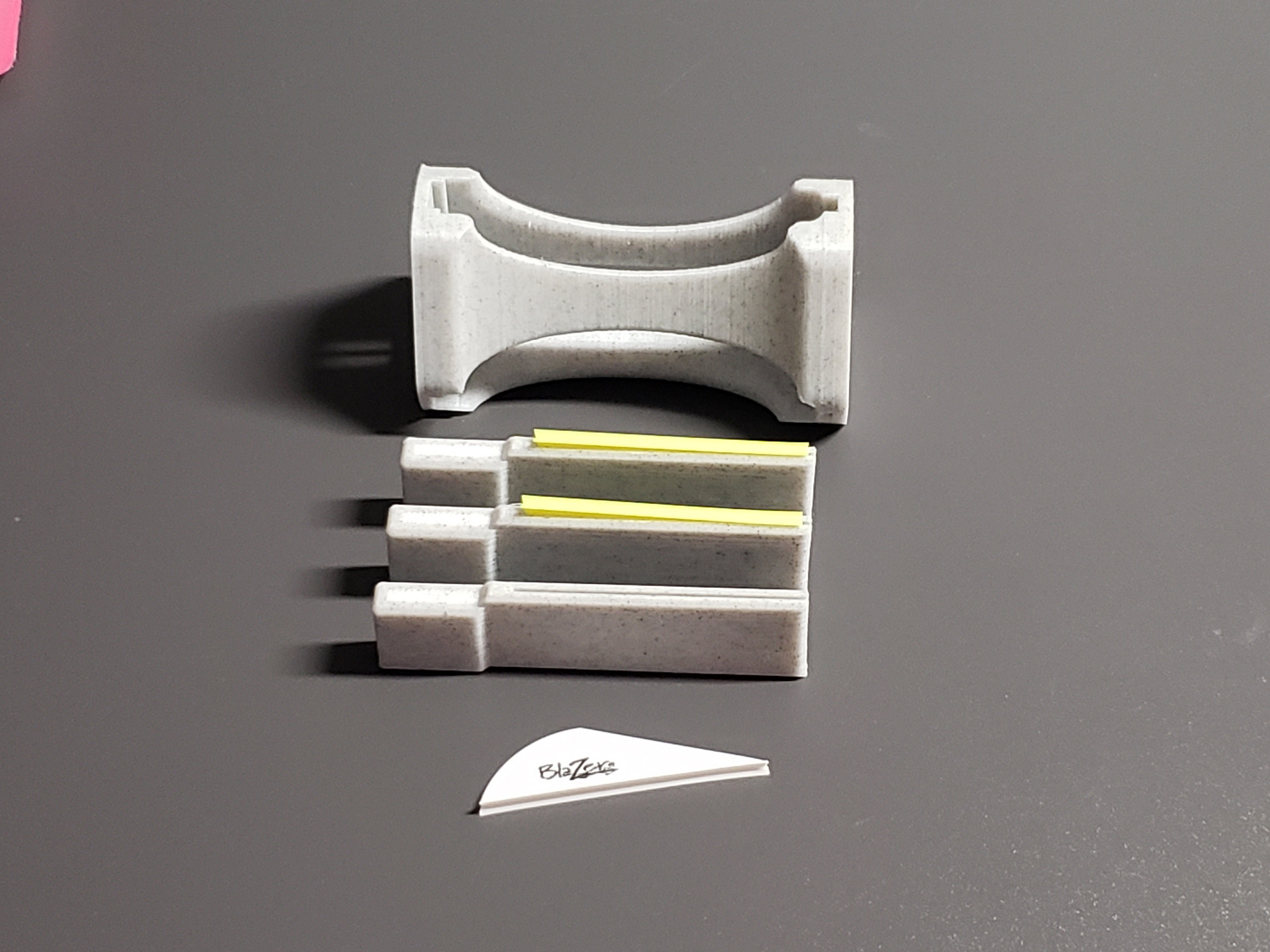 Pocket Fletching Jig for Carbon Arrows 0.36 Diameter or Less Etsy