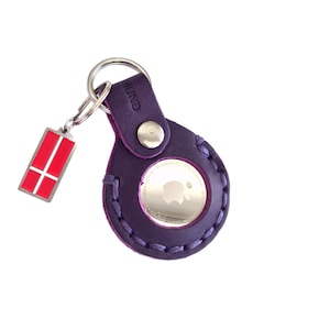 Air Tag Holder- 100% Genuine Leather