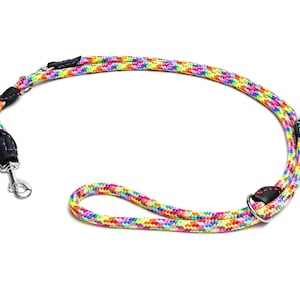 6 in one Rope/Leather Leash