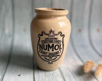 Rare Early Numol Advertising Jar: Antique English Crock - Etsy Australia