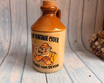 アンティークストーンウェアのポークパイインク瓶/ポットのペア - Etsy