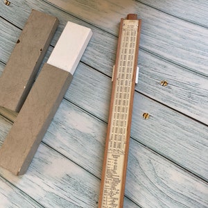 Vintage Boxed Unique Log Log Trigonometric Slide Rule