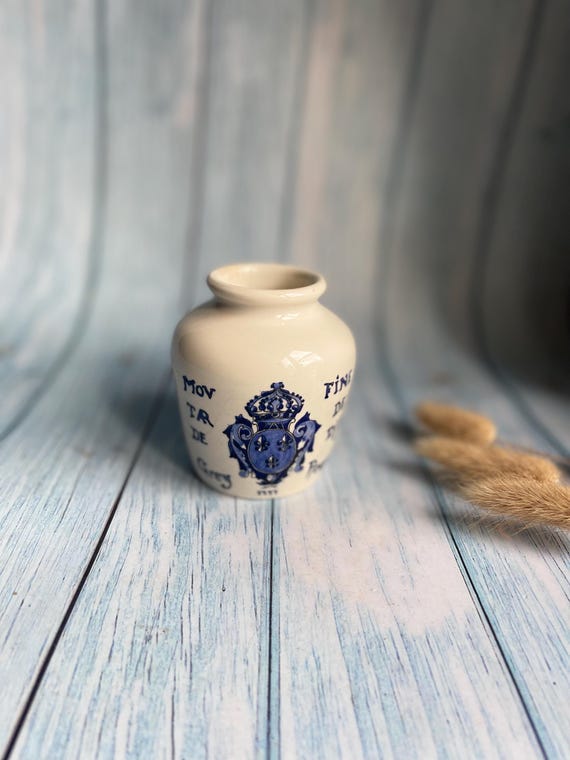 アンティーク DIJON マスタードポット ボトル ヴィンテージ フレンチ