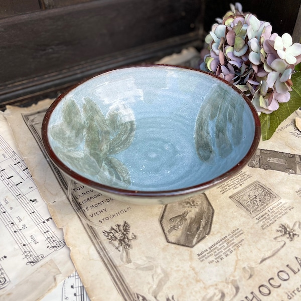 Studio Pottery Bowl / Dish / Stile Pottery / Audrey Guilleret / Cromer / Norfolk / Handmade / Thrown