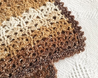 Crochet PATTERN Campfire S'mores Baby Blanket, Crochet Blanket Pattern, Crochet Baby Blanket Pattern, Crochet Summer Pattern, Baby Blanket