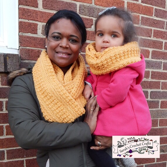 bufanda infinita a crochet