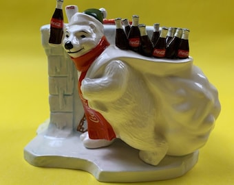 Vintage, Coca Cola Bears, Heritage Collection, Polar Bear