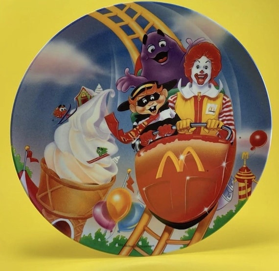 Vintage 90's Mcdonald's HAMBURGLAR GRIMACE RONALD Mcdonald