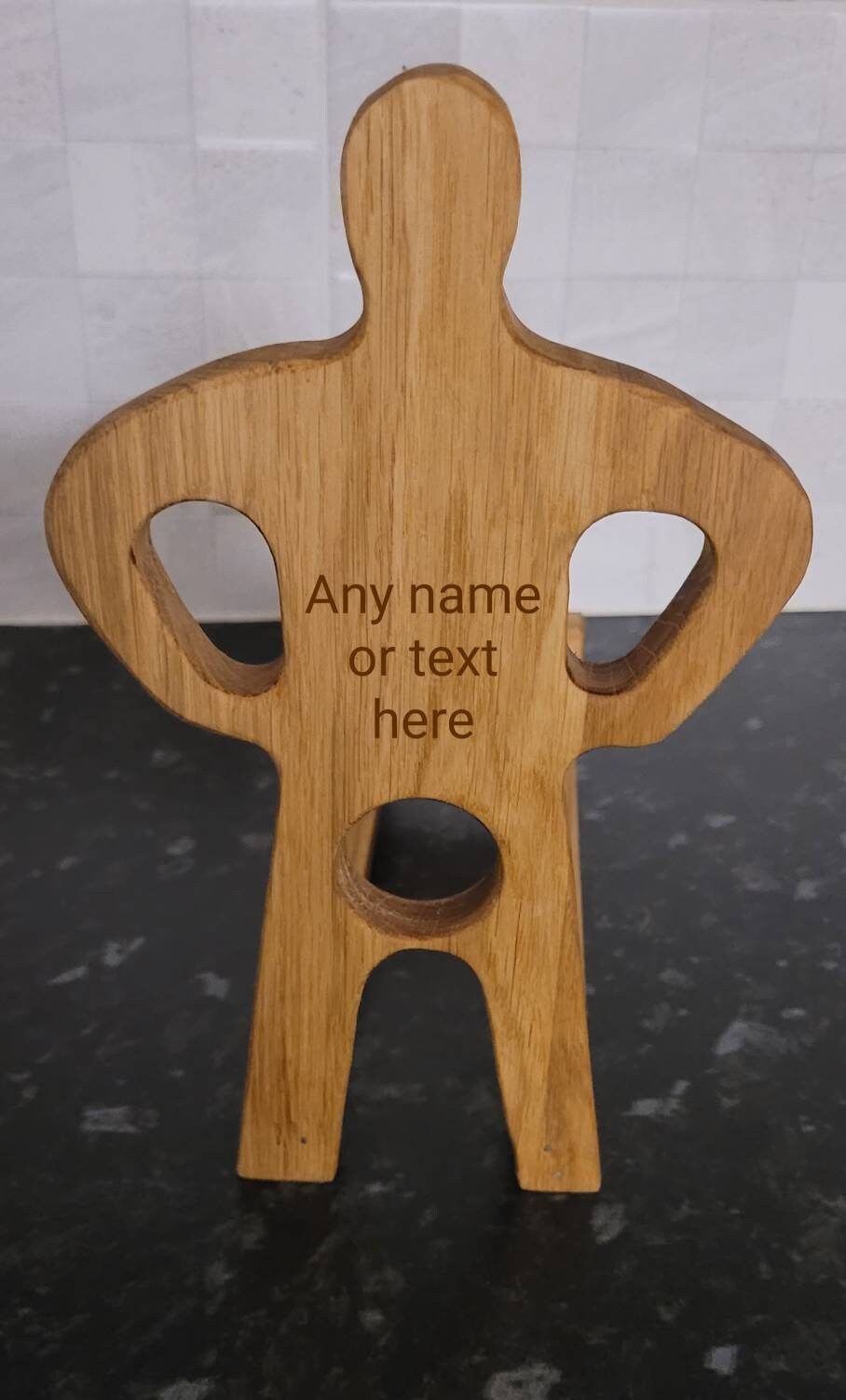 Personalized Unique Novelty Wine Bottle Holder Man Etsy UK