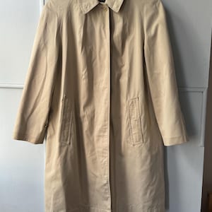 Burberry Duster Coat Commuter II Neutral Beige Trench