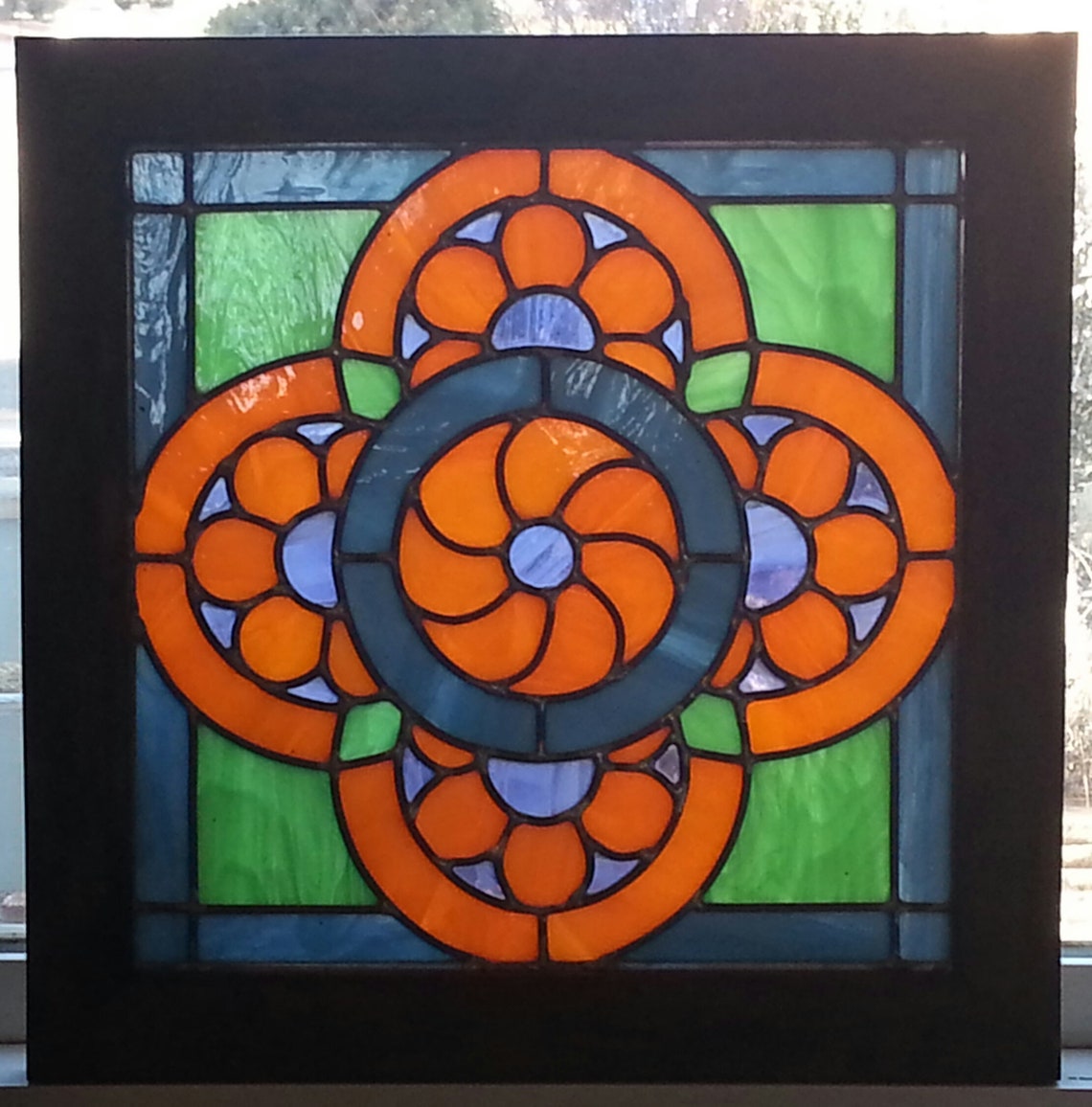 Stained Glass Panel Etsy Australia