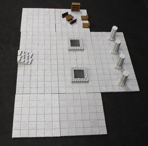 Drakenstone Modular Dungeon Tiles Resin D D Terrain Made In Etsy