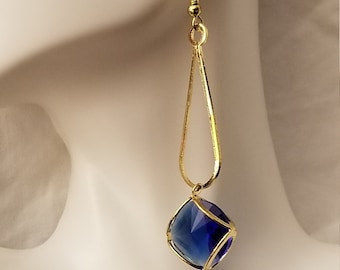 Dangle Caged Earrings