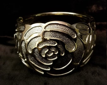 Rose Cuff Bangle