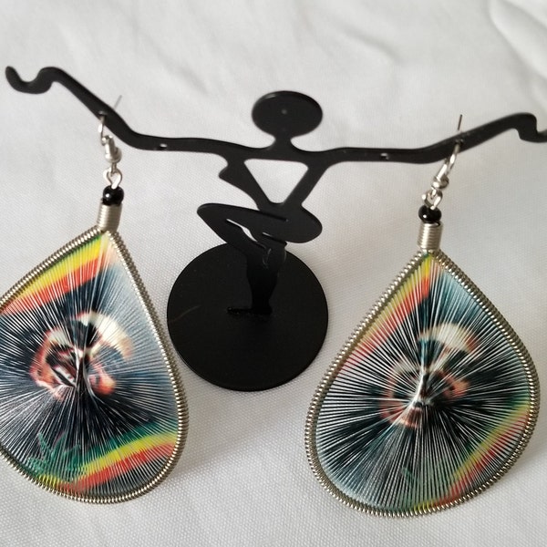 Bob Marley Inspired Earrings