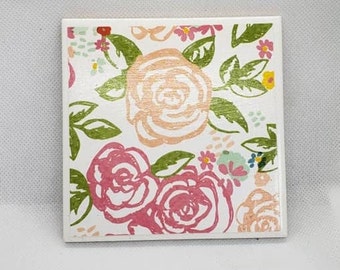 Drink Coaster, Coaster Tile, Ceramic Tile, Decorative Tile, Coaster