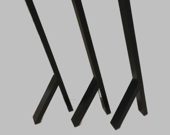 Pacote ou TRÊS Cantilever entrada, mesa de sofá, mesa de centro, pernas de mesa lateral, resistente, feito nos EUA, perna de mesa de metal