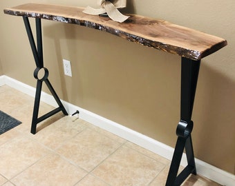 Pernas de mesa de metal resistente de 16-20", fabricadas nos EUA, pernas de banco, pernas de mesa de centro, pernas de escrivaninha, casa moderna de meados do século, perna de mesa de metal, base de mesa redonda