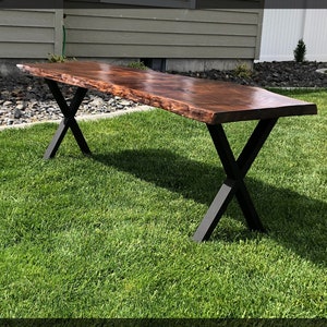 18&quot;Heavy Duty Metal Table Legs,USA MADE,Bench Legs,Coffee Table Legs,Furniture Legs,Desk Legs, Mid Century Modern Home,msg for height, Raw