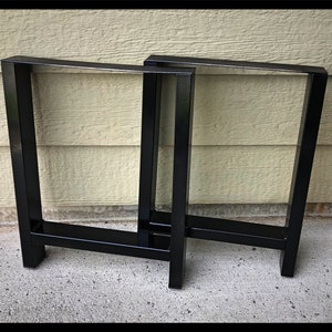 Special 16” Heavy Duty, Metal Table Legs,USA MADE,Bench Legs,Coffee Table Leg,Desk Legs, Usa,Made,Mid Century Modern Home, 16,17 inch