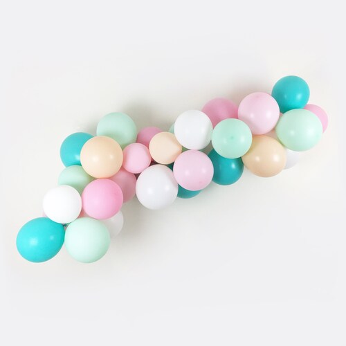 DIY Balloon Garland Kit W/ Hooks. Burgundy Pink Rose Gold Etsy