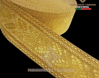 Jacquard Metallic Church Liturgical Galloon/Trim