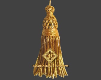 Elegant Tassel Metallic Wire 12cm