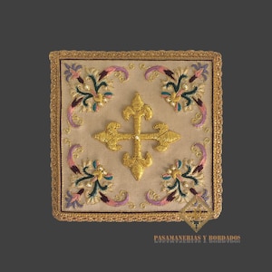 Hand Embroidered Pall 15 X 15cm