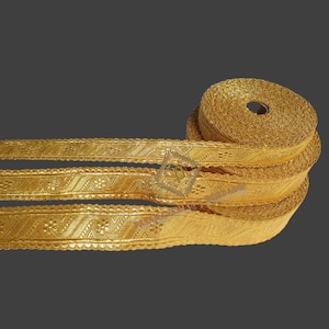 Jacquard Metallic Galloon/Trim (B527) for Liturgical Vestments. (Prices indicated per meter.