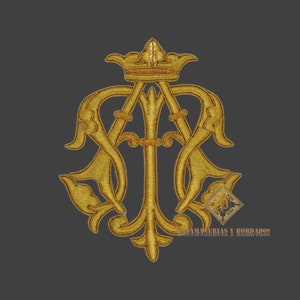 Marian Emblem for Liturgical Vestments