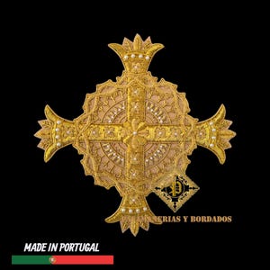 Elegant Design Cross for Liturgical Vestments
