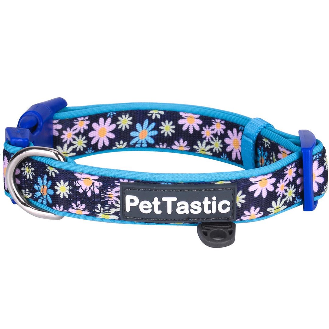 Best Adjustable Padded Dog Collar Durable Soft Heavy Duty Chamomile ...