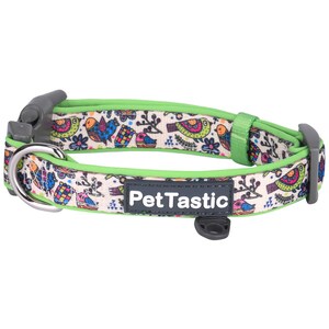 Best Adjustable Padded Dog Collar Durable Soft Heavy Duty Spring Birds Easter Design Outdoor Indoor use for girls, boys, puppies, adults