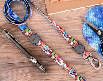 Durable Soft & Heavy Duty Duo Sided Pet Leash with Super hook lock technology Graffiti Design for dogs, cats, girls, boys, puppies, adults