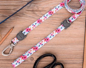Durable Soft & Heavy Duty Comport Pet Leash with Super hook lock technology Floral Mutual Love for dogs, cats, girls, boys, puppies, adults