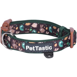 Best Adjustable Padded Dog Collar Durable Soft Heavy Duty Bunnies Birds Easter Design Outdoor & Indoor use for girls, boys, puppies, adults