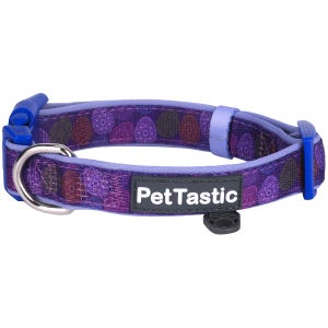 Best Adjustable Padded Dog Collar Durable Soft Heavy Duty Decorative Eggs Easter Design Outdoor Indoor use for girls, boys, puppies, adults