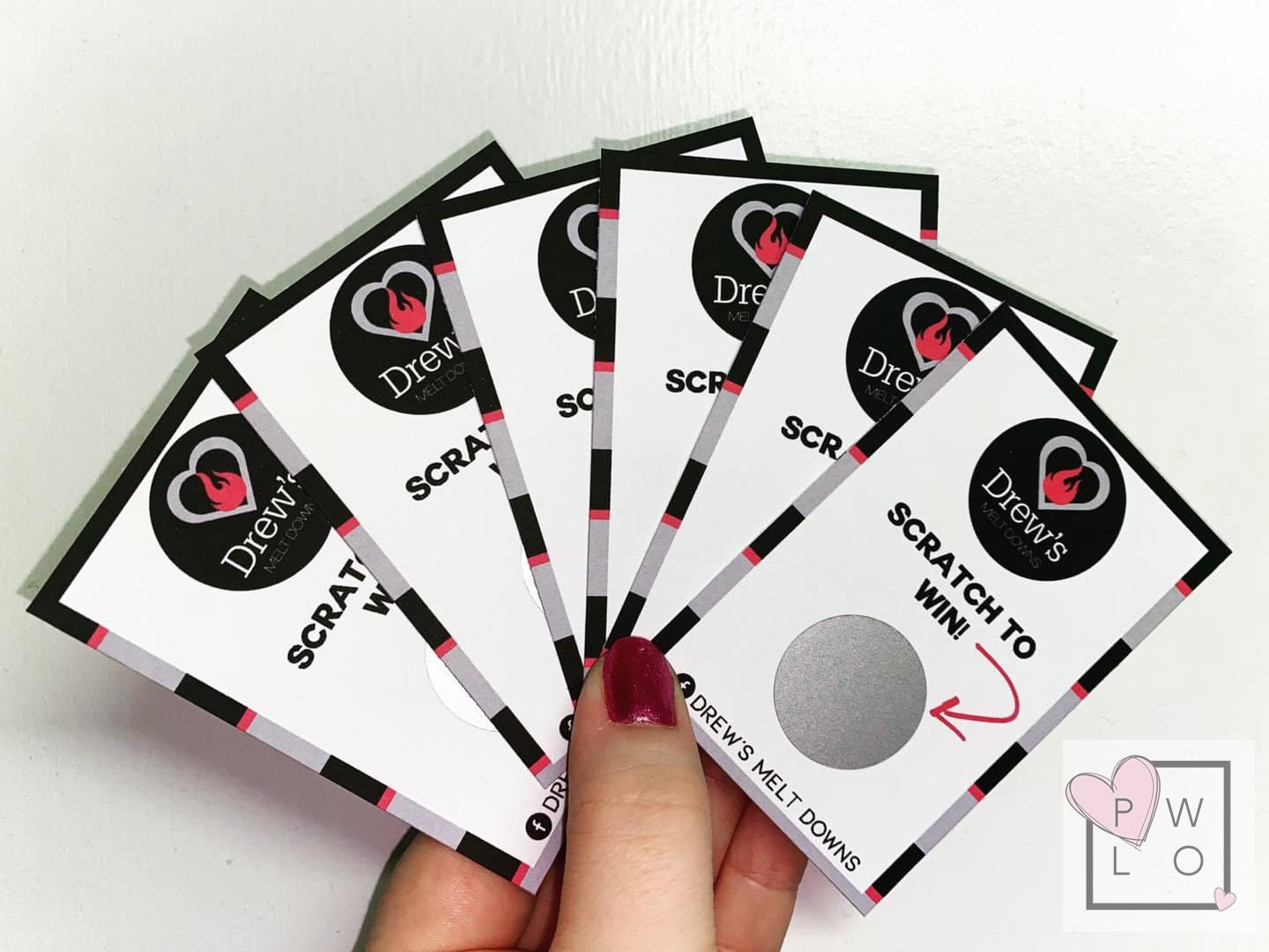 Juego De 12 Tarjetas De Rasca Y Gana Personalizadas Para Cumpleaños – Lotería De Fiesta, Para Entretener Invitados