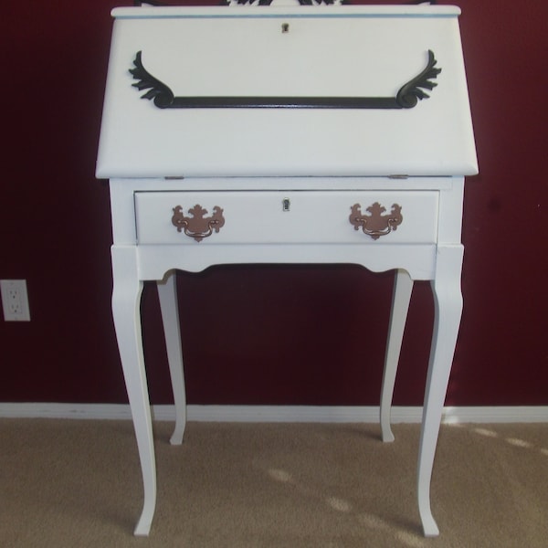 Solid Wood Desk Etsy