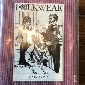 Folkwear #222 Vintage Vests