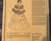 Old World Enterprises Pattern 860A, Unique Patterns of Historical Fashion, 1860 s Female Outer Wrap