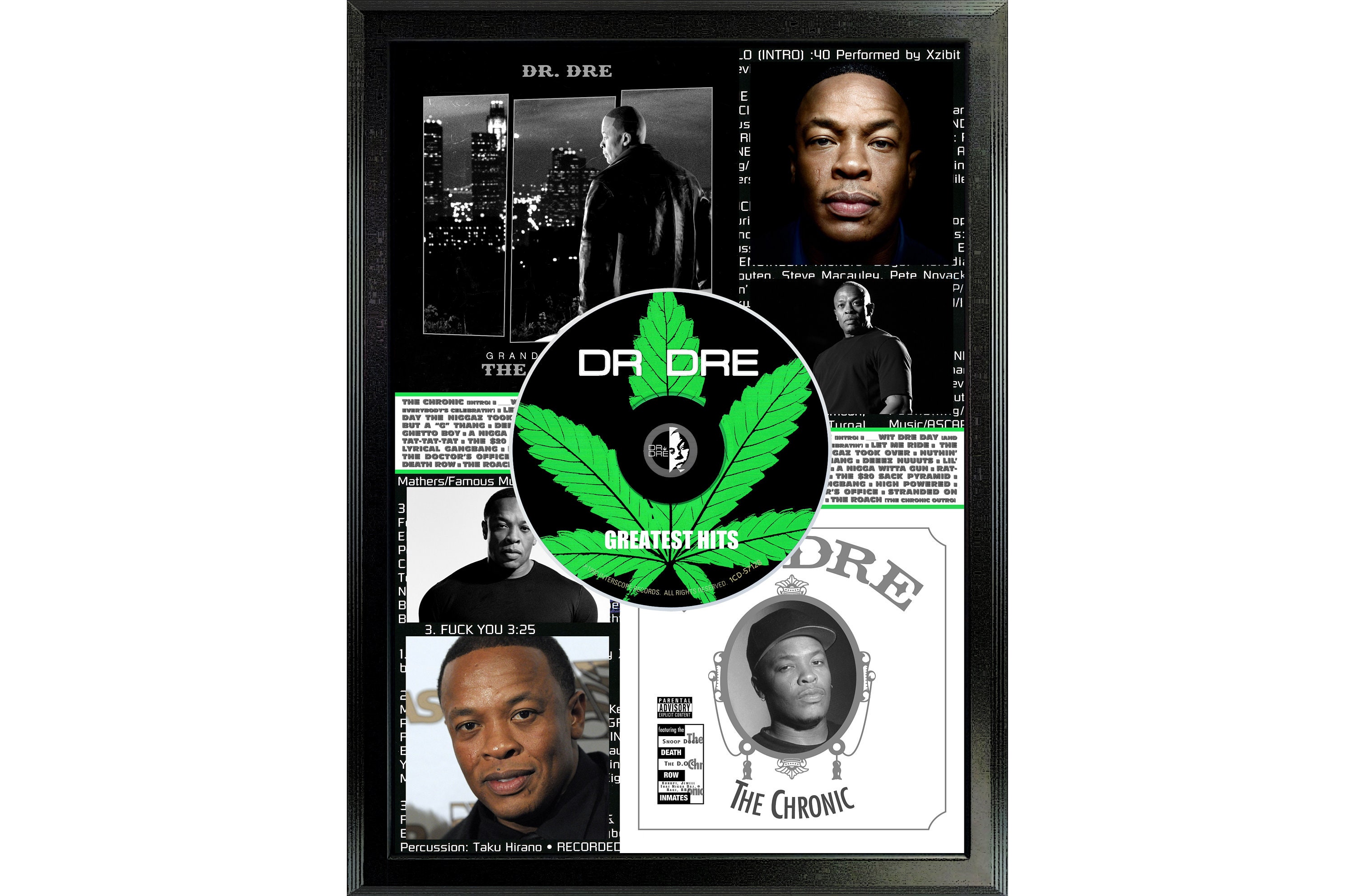 Dr dre the chronic album cover 2001